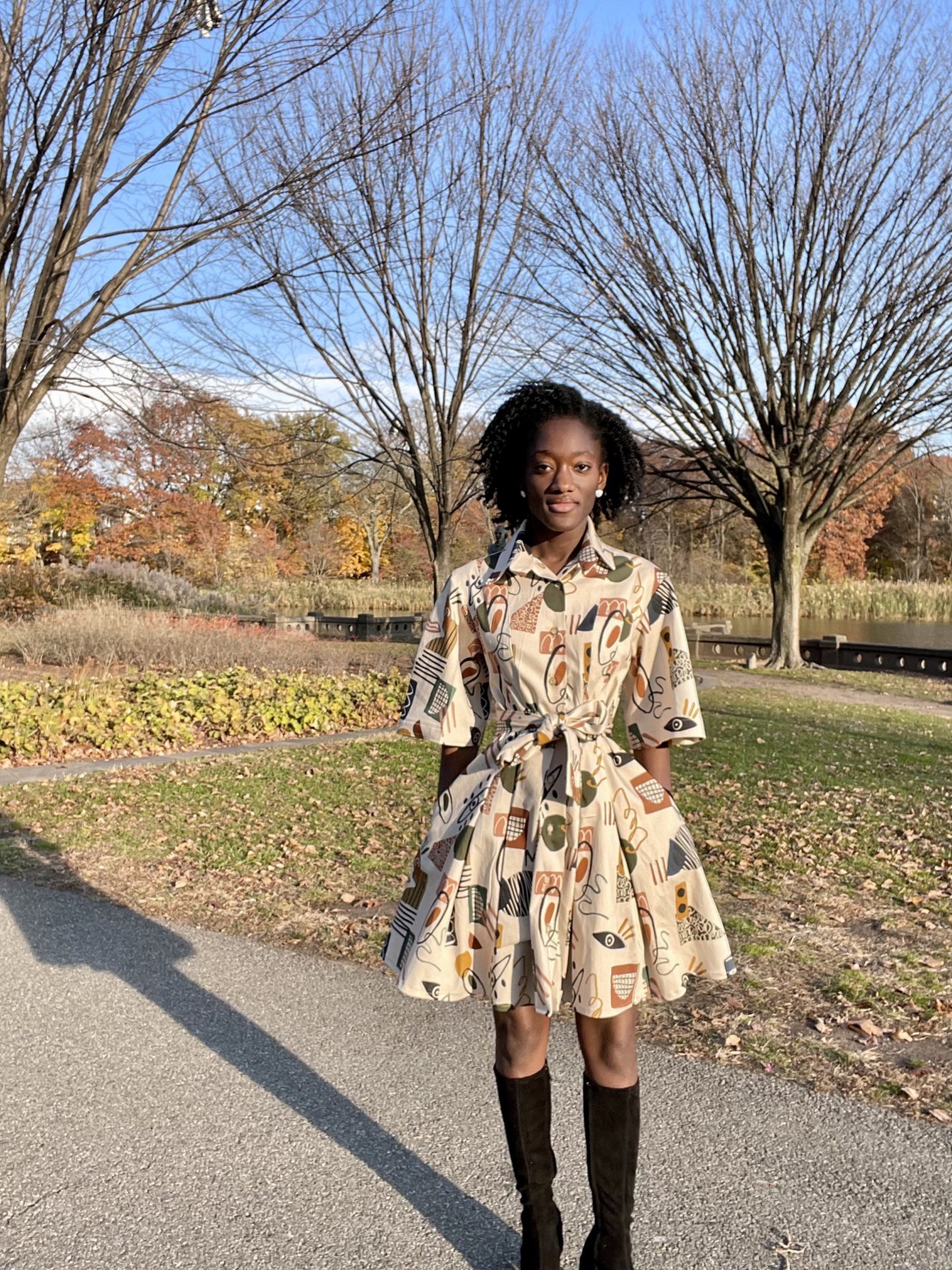 More Abstract with a Side of Pleats: Vogue 1783